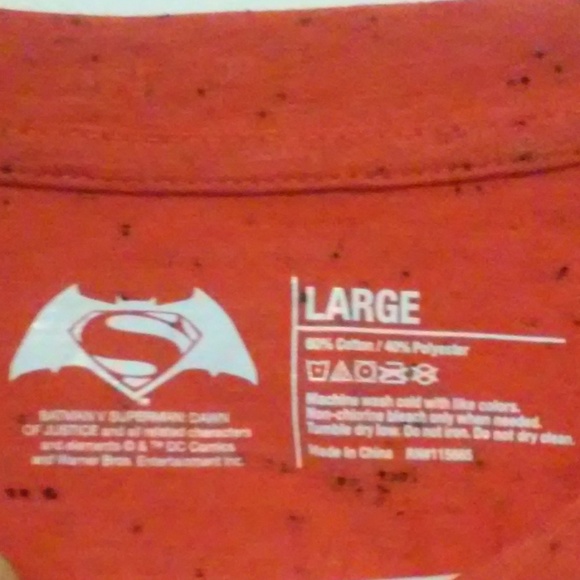 Batman vs Superman Dawn of Justice L T Shirt - Picture 3 of 5